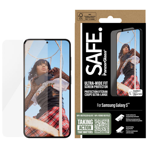 PanzerGlass Safe UWF Screen Protector for Galaxy S25/S24