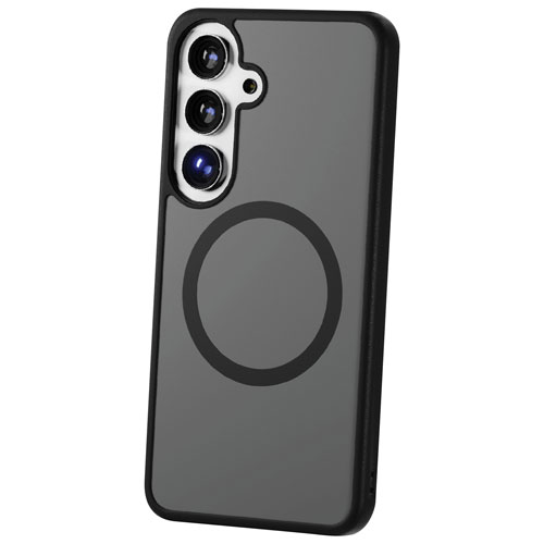 Étui robuste GlideGuard de TUFF8 avec MagSafe pour Galaxy S25+ - Noir fumé