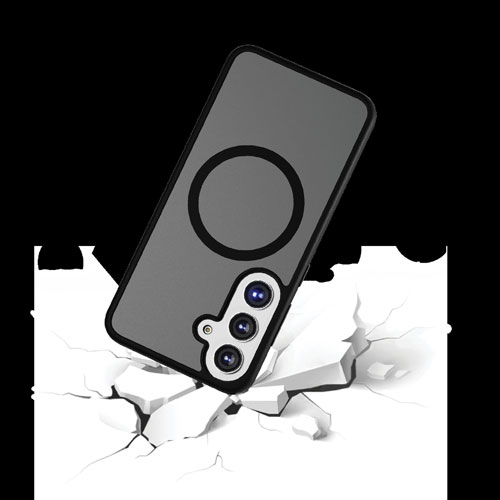 Étui robuste GlideGuard de TUFF8 avec MagSafe pour Galaxy S25+ - Noir fumé