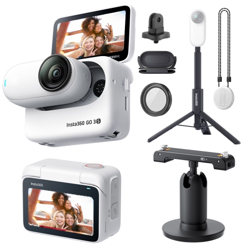 Insta360 GO 3S édition 128&nbsp;Go + perche à égoportrait + trépied + plus