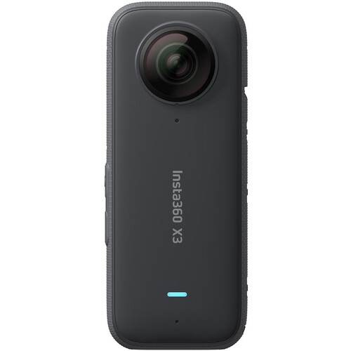 Insta360 X3 – Caméra étanche 360 mm + trousse d'accessoires 50-en-1 + carte 64 Go