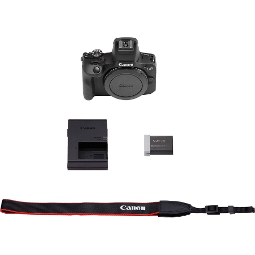 Open Box - Canon EOS R100 Mirrorless Camera + Corel Photo Software + Bag + 64GB Card + More