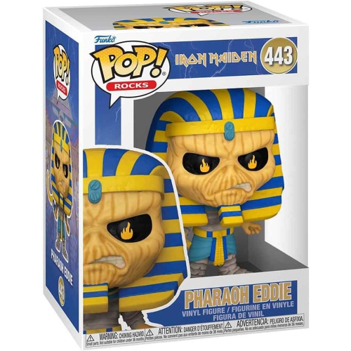 Pop Rocks Iron Maiden 3.75 Inch Action Figure - Pharaoh Eddie #443