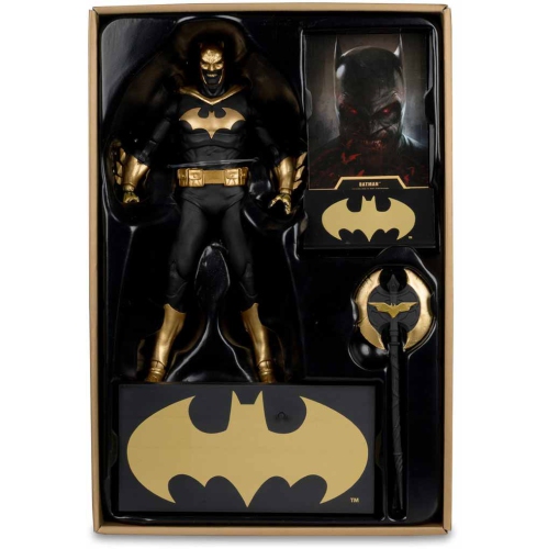 DC  Multiverse Vs Vampires 7 Inch Action Figure Exclusive - Batman Knightmare Edition Label In Gold