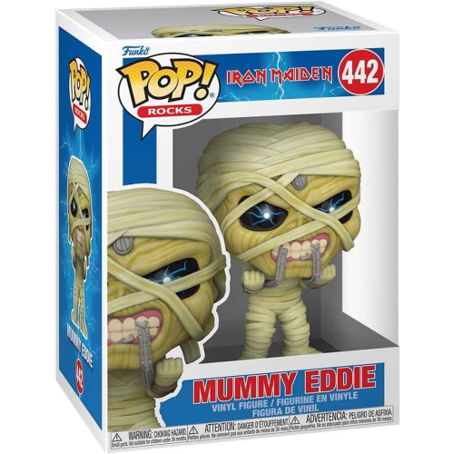 Pop Rocks Iron Maiden 3.75 Inch Action Figure - Mummy Eddie #442