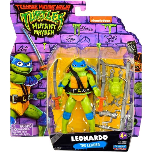 TMNT  Teenage Mutant Ninja Turtles 5 Inch Action Figure Mutant Mayhem - Leonardo Great Quality