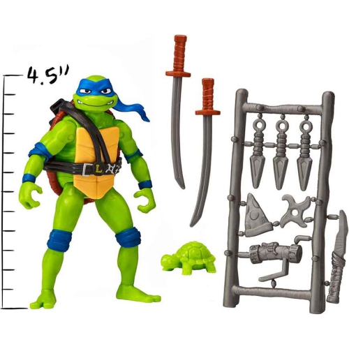 Teenage Mutant Ninja Turtles 5 Inch Action Figure Mutant Mayhem - Leonardo