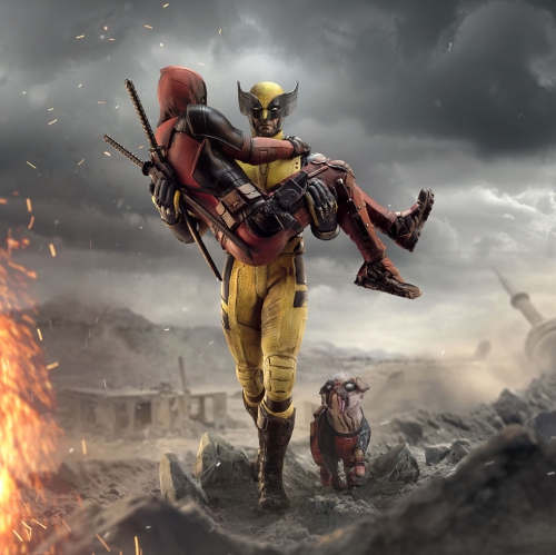 Marvel - Deadpool & Wolverine Deluxe - Art Scale 1/10