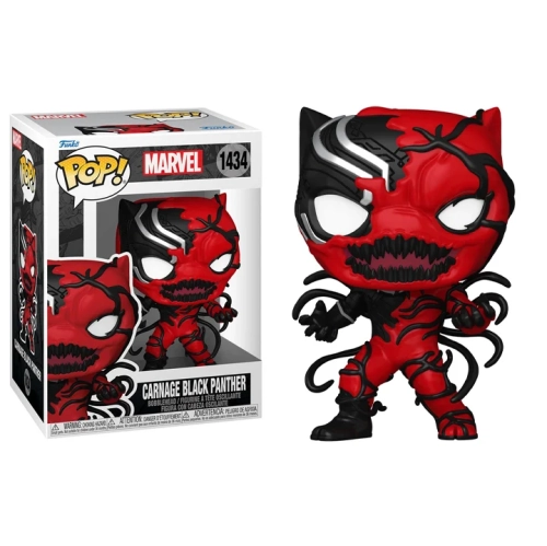 Funko Pop! Marvel Absolute Carnage Vinyl Bobble-Head Carnage Black Panther #1434