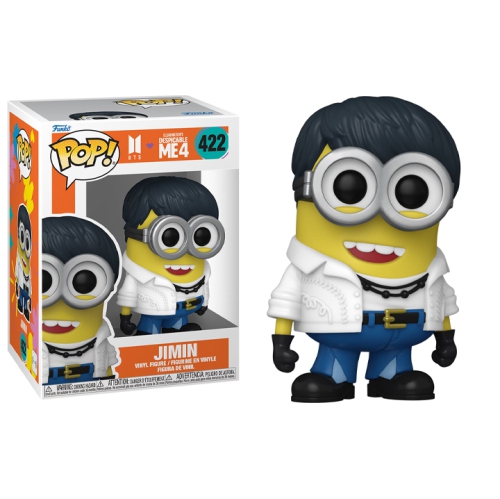 Funko Pop! Rocks Despicable Me 4 x BTS Vinyl Figure Jimin #422 Park Ji-min
