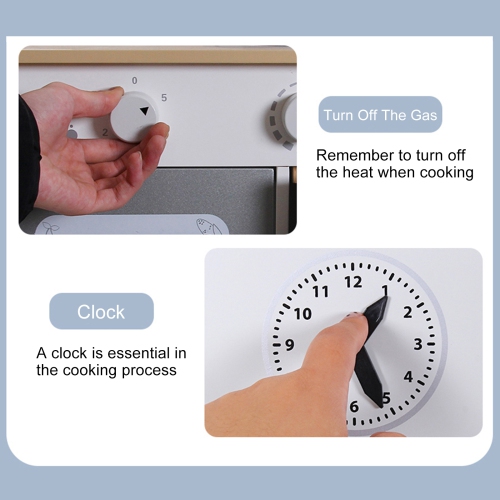 Ensemble-cadeau de jouets pour micro-ondes de Play Kitchen Kids pour filles de 3-8 ans