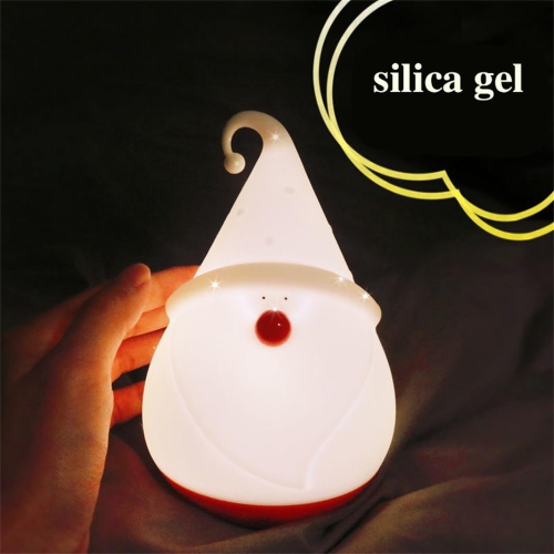 Kids Night Light,Snowman Cute Lamp,LED Luminous Night Light,Tapping Silicone Lamp,3 Level Dimmable Nursery Nightlight ,Can be Used