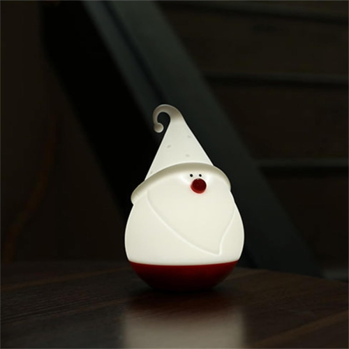 Kids Night Light,Snowman Cute Lamp,LED Luminous Night Light,Tapping Silicone Lamp,3 Level Dimmable Nursery Nightlight ,Can be Used
