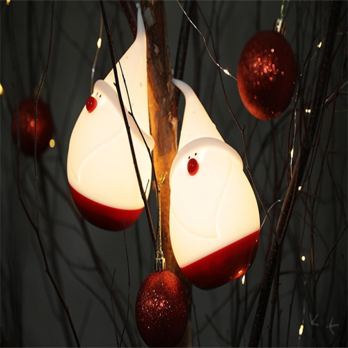 Kids Night Light,Snowman Cute Lamp,LED Luminous Night Light,Tapping Silicone Lamp,3 Level Dimmable Nursery Nightlight ,Can be Used