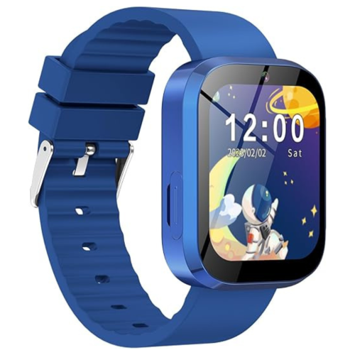 Kids Smart Watch for Boys Girls, Smart Watch for Kids 4-12 Years Old with 22 Games Camera Habit Tracking Audiobook Alarm Clock Music Player Pedometer