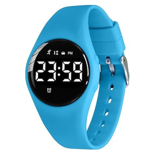 Watch for Kids Boys Girls Silent Vibration Alarm/Stopwatch/Steps Counter/Distance/Calories Watches for Kids Teens Boys Girls