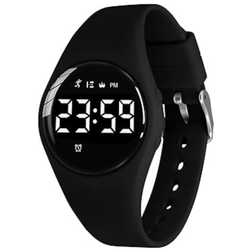 Watch for Kids Boys Girls Silent Vibration Alarm/Stopwatch/Steps Counter/Distance/Calories Watches for Kids Teens Boys Girls