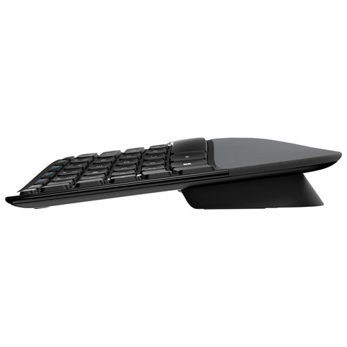 Incase Designed By Microsoft Sculpt Ergonomic Wireless TKL Keyboard - Black - English - Only at Best Buy