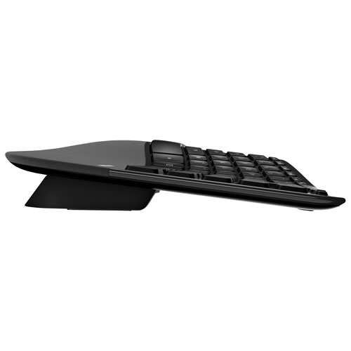 Incase Designed By Microsoft Sculpt Ergonomic Wireless TKL Keyboard - Black - English - Only at Best Buy