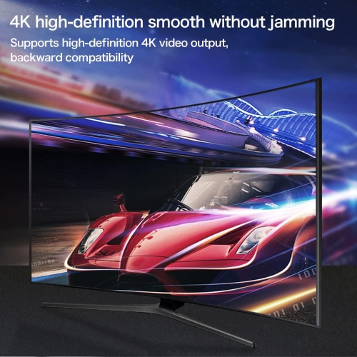 4K HDMI Switch 3 in 1 out 4K@30Hz, 3-Port HDMI Splitter Hub Switcher Auto Switching UHD 3D HDR HD 1080P HDCP, for HDTV, PS5/4, Xbox, Fire Stick