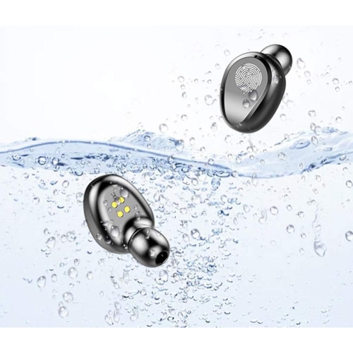 Touch Control Wireless Bluetooth Earphones, 5.0 TWS IPX5 Waterproof Touch Wireless Stereo Bluetooth Headset, Mini Stealth Sports Headphones