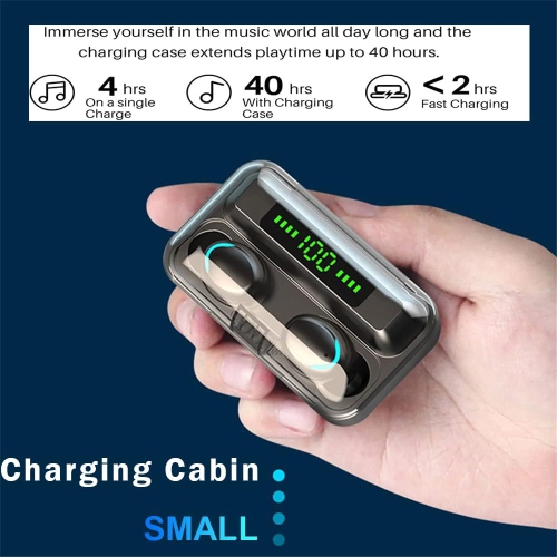 Ear Buds Wireless Earbuds, Bluetooth 5.3 Headphones In Ear, Bluetooth Earphones with Built-in Microphone, Wireless Ear Buds, Bluetooth with Mic, USB