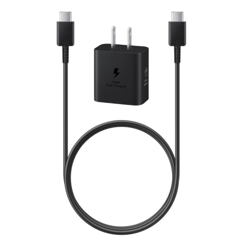 Refurbished Samsung 25W USB-C Power Adapter with USB-C to C Data Cable, 1M OEM