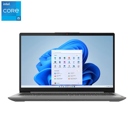 LENOVO  Refurbished (Excellent) - Ideapad 3I 15.6" Laptop - Arctic (Intel Core I5-1235U/8GB Ram/512GB SSD/windows 11) In Grey