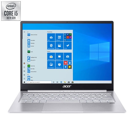 ACER  Refurbished (Excellent) - Swift 3 13.5" Laptop - (Intel Core I5-1035G4/512GB SSD/8GB Ram/windows 10) In Silver