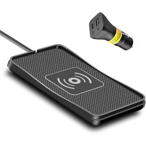 Wireless Charger,10W Wireless car Charger Charging pad Fast Wireless Phone Charger pad Andriod Cell Phone Wireless Charging mat Galaxy