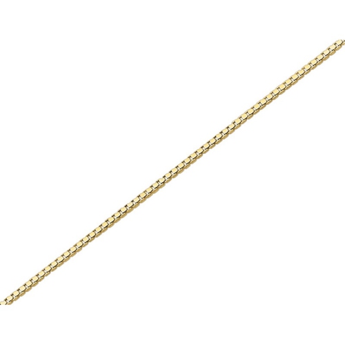 20 inch 6R Chain in 14 Karat Yellow Gold .6mm