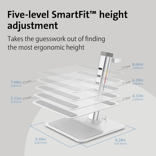 Kensington SmartView Organizing Laptop Riser