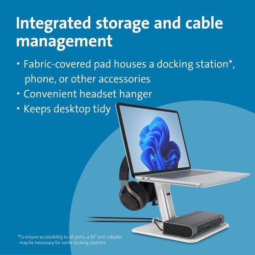 Kensington SmartView Organizing Laptop Riser