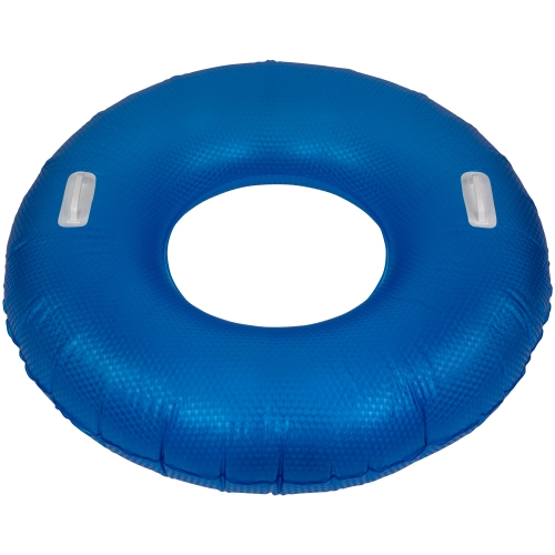 Flotteur gonflable en forme d'anneau pour piscine, bleu scintillant, 42&nbsp;po