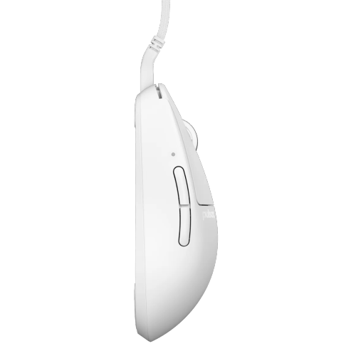 Pulsar X2A Wired Gaming Mouse - Ultra-Lightweight 55 g, Ambidextrous, PAW3395 Sensor, 1000 Hz Polling Rate, Superflex Paracord Cable, White
