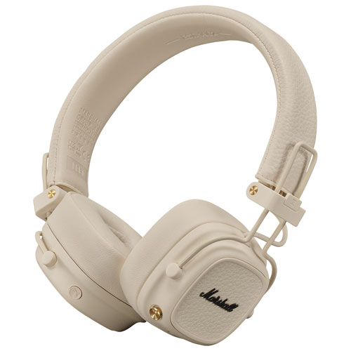 Marshall Major V Wireless On-Ear Bluetooth Headphones - Cream