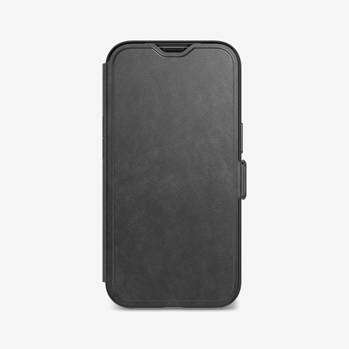 Tech21 Evo Wallet for iPhone 13 – Wallet Phone Case with Space for Two Bank Cards and 12ft Multi-Drop Protection -Black