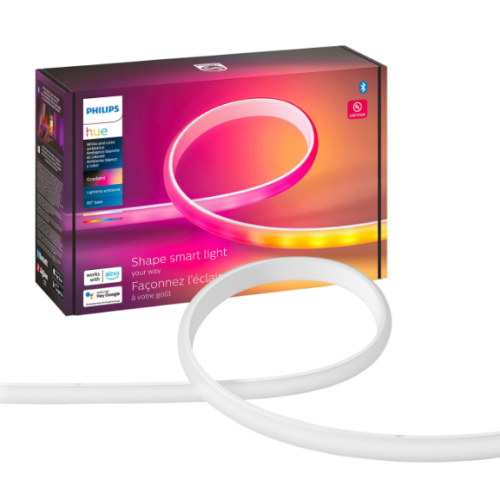 2&nbsp;m dégradé Hue de Philips - Remis à neuf Trousse de base avec bande lumineuse de Smart LED - Blanc et ambiance de couleur