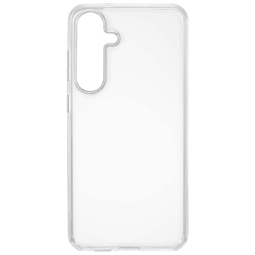 Insignia Fitted Hard Shell Case for Galaxy S25+ - Clear - Only at Best Buy