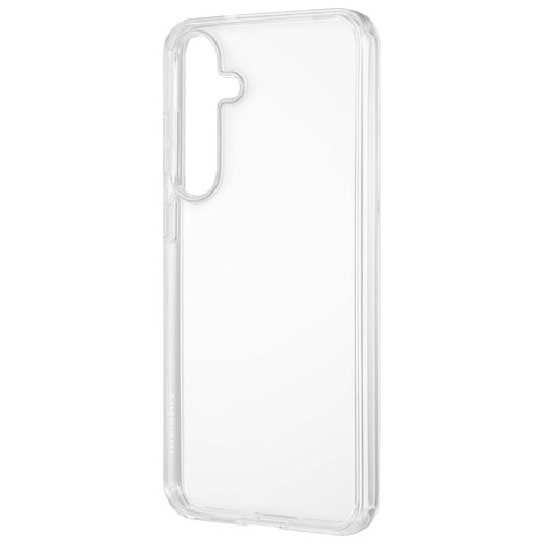 Insignia Fitted Hard Shell Case for Galaxy S25+ - Clear - Only at Best Buy