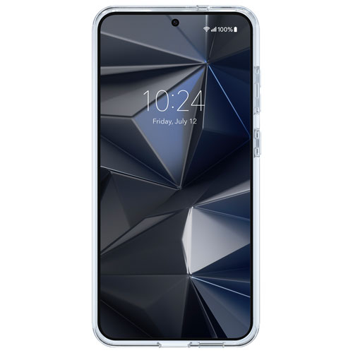 Insignia Fitted Hard Shell Case for Galaxy S25+ - Clear - Only at Best Buy