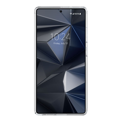 Étui rigide ajusté d'Insignia pour Galaxy S25 Ultra - Transparent - Exclusivité de Best Buy