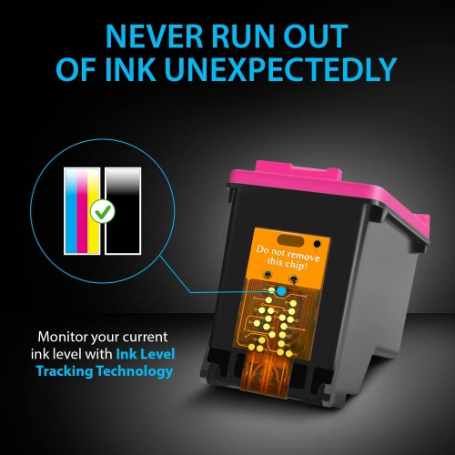 [High Yield] 2BK Remanufactured Ink Cartridge Replacement for HP 65XL hp65 ink - HP DeskJet 2620 2625 2630 2635 2655 3700 3720 3730 3735 3755 Envy