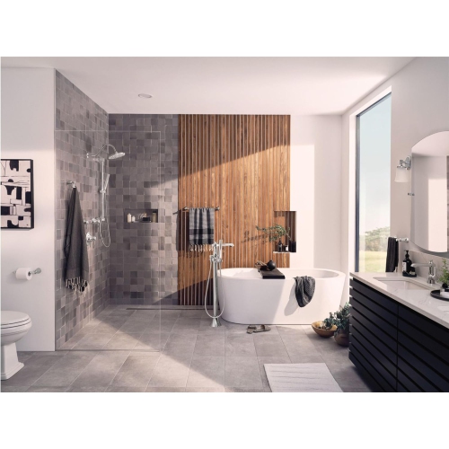 Moen S6981 Flara One-Handle Single Hole Bathroom Faucet with Drain Assembly, Chrome