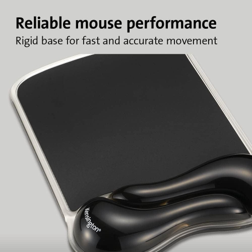 Kensington DuO Gel Wave Mouse Pad & Wrist Rest