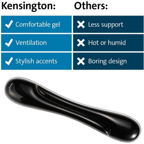 Kensington Duo Gel Wave Keyboard Wrist Rest