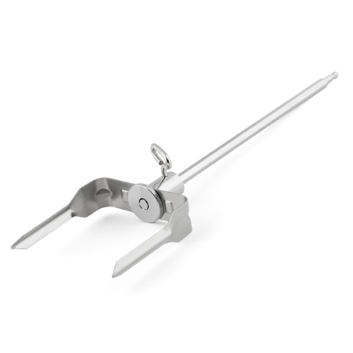 Stainless Steel Meat Shredder Fork with 1/4-inch Hex Shank for Drill, Easy Shredding and Cleaning