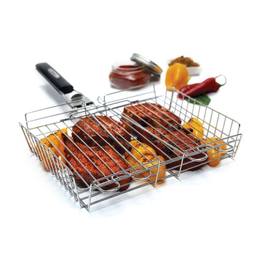 Broil King 65070 Stainless Steel Grill Basket with Detachable Handle