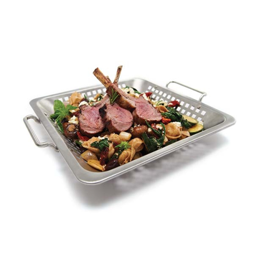 Plateau de Broil King – Wok en acier inoxydable