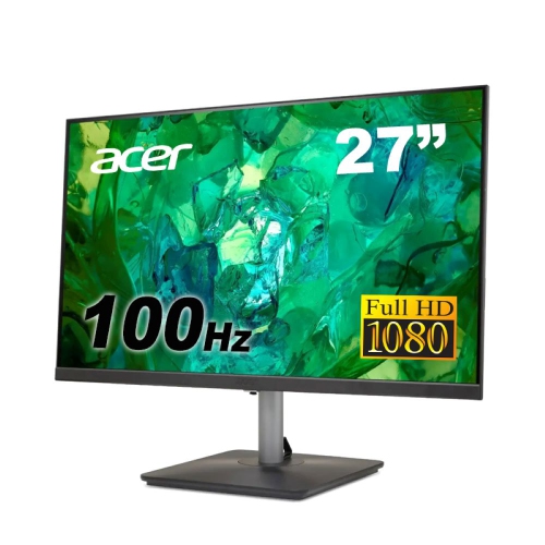 Acer RS272 bpamix 27 inch IPS 1920x1080 with glowing back cover Monitor, 100Hz,1ms, 250 cd/m2, Speaker, HDMI, VGA